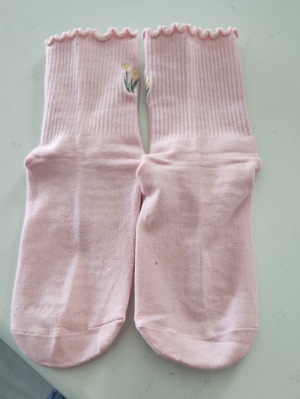 NWOT - Pink Sticky Socks